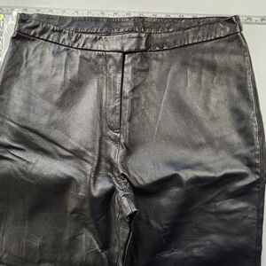 Brandon Thomas Gray Leather pants